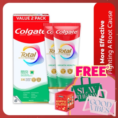 COLGATE Colgate Total Breath Health Toothpaste 2x150g