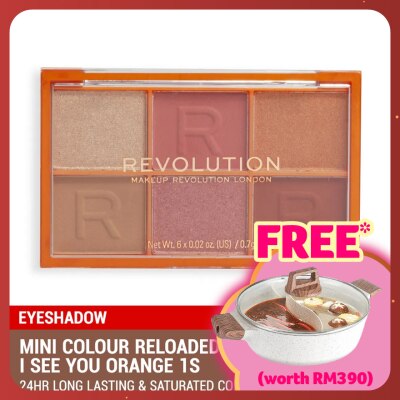 REVOLUTION Mini Colour Reloaded Palette I See You Orange