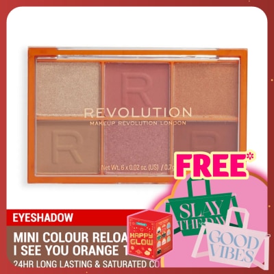 REVOLUTION Mini Colour Reloaded Palette I See You Orange