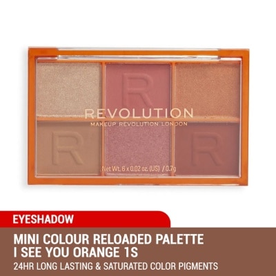 REVOLUTION Mini Colour Reloaded Palette I See You Orange