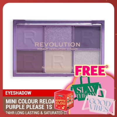 REVOLUTION Mini Colour Reloaded Palette Purple Please
