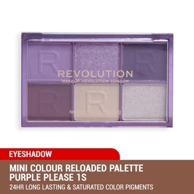 REVOLUTION Mini Colour Reloaded Palette Purple Please