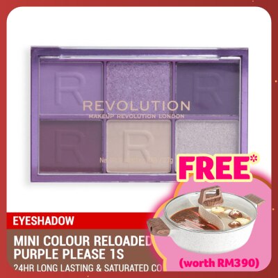 REVOLUTION Mini Colour Reloaded Palette Purple Please
