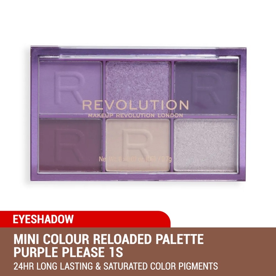 Mini Colour Reloaded Palette Purple Please image