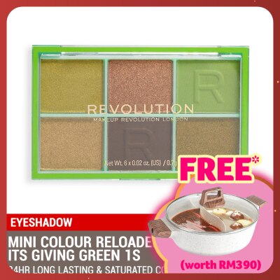 REVOLUTION Mini Colour Reloaded Palette Its Giving Green