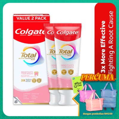COLGATE - Colgate Total Sensitivity & Gum Health Toothpaste 2x150g