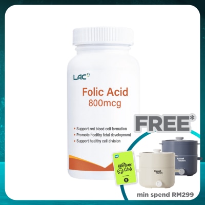 LAC Folic Acid 800mcg 100s