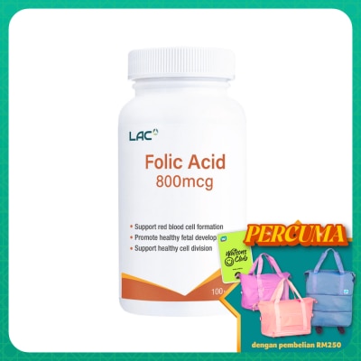 LAC - Folic Acid 800mcg 100s