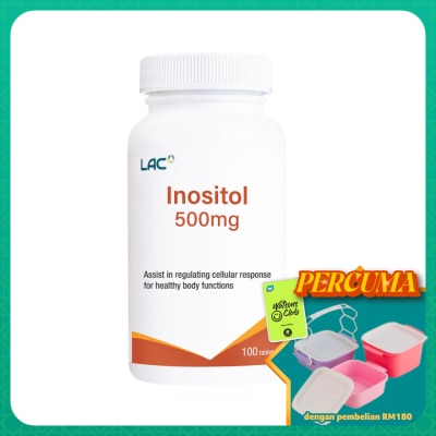 LAC - Inositol 500mg 100s