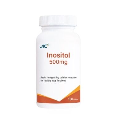 LAC Inositol 500mg 100s