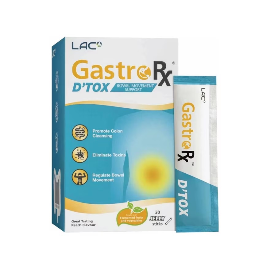 Gastrorx D'tox Peach Jelly Stick 30s