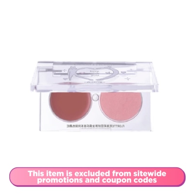 FLORTTE Good Friends Blub Duo Blush 05 Give Me A Heart
