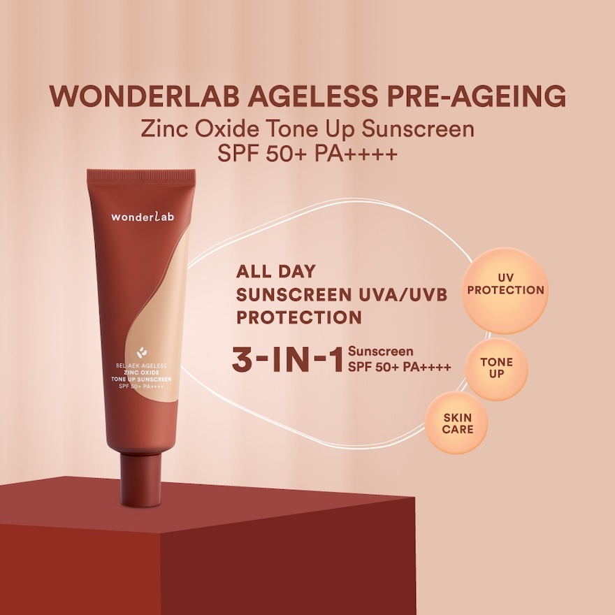 Bel Aek Ageless Zinc Oxide Tone Up Sunscreen 50ml image