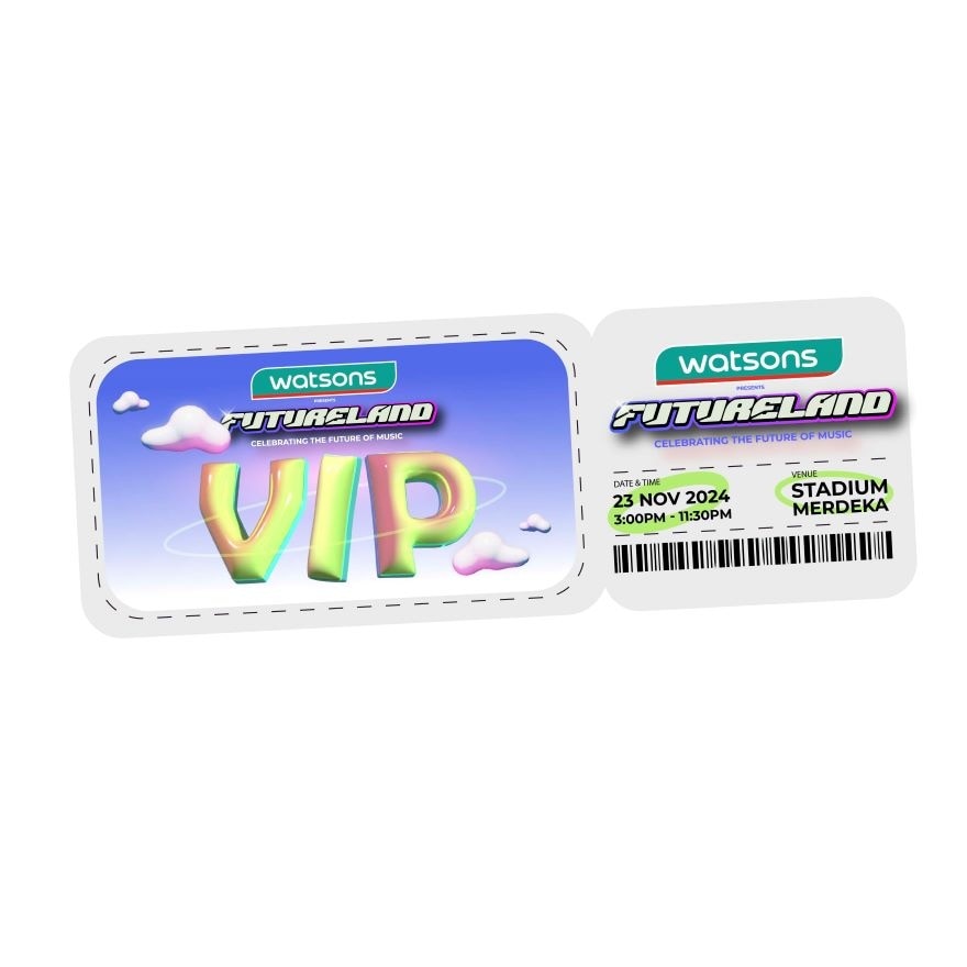 Futureland VIP Ticket 1's