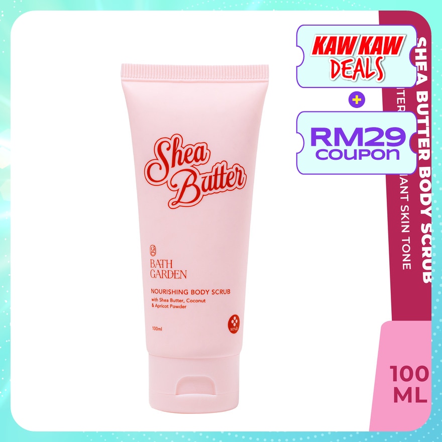 Shea Butter Nourishing Body Scrub 100ml