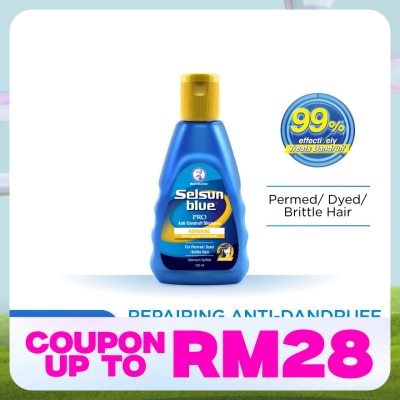 SELSUN BLUE PRO Repairing Anti-Dandruff Shampoo 120ml