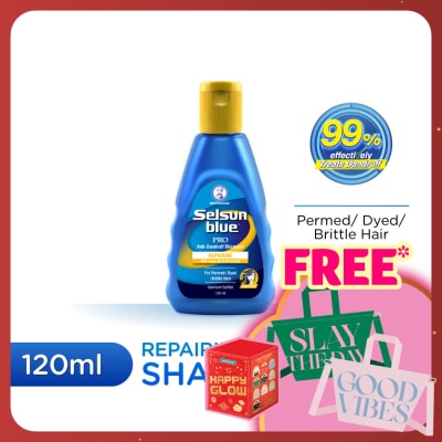 SELSUN BLUE PRO Repairing Anti-Dandruff Shampoo 120ml