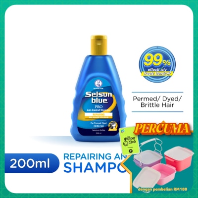 SELSUN BLUE - PRO Repairing Anti-Dandruff Shampoo 200ml