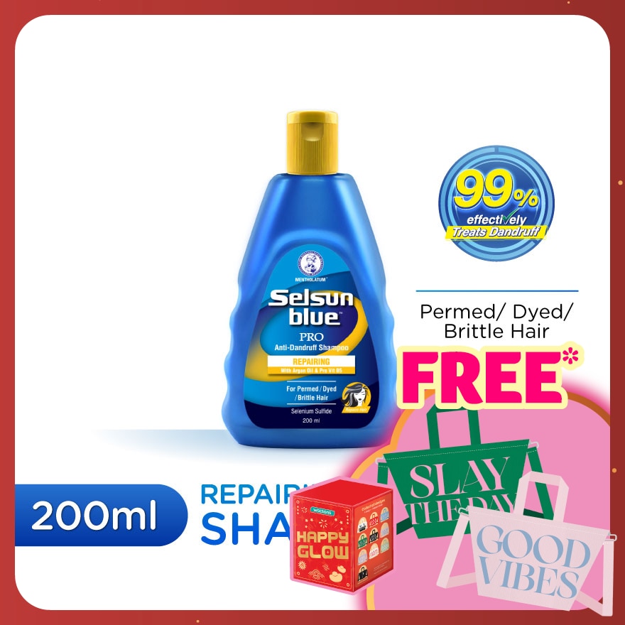 PRO Repairing Anti-Dandruff Shampoo 200ml