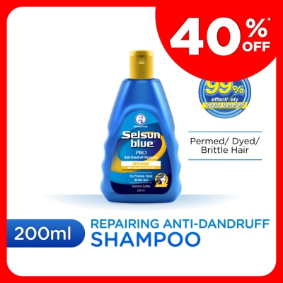 SELSUN BLUE PRO Repairing Anti-Dandruff Shampoo 200ml