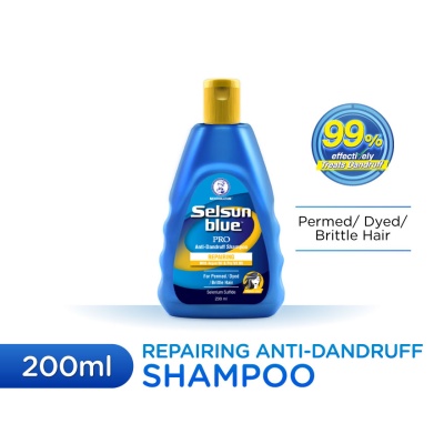 SELSUN BLUE - PRO Repairing Anti-Dandruff Shampoo 200ml image