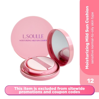 L.SOULLE Moisturizing Mild Sun Cushion 12G