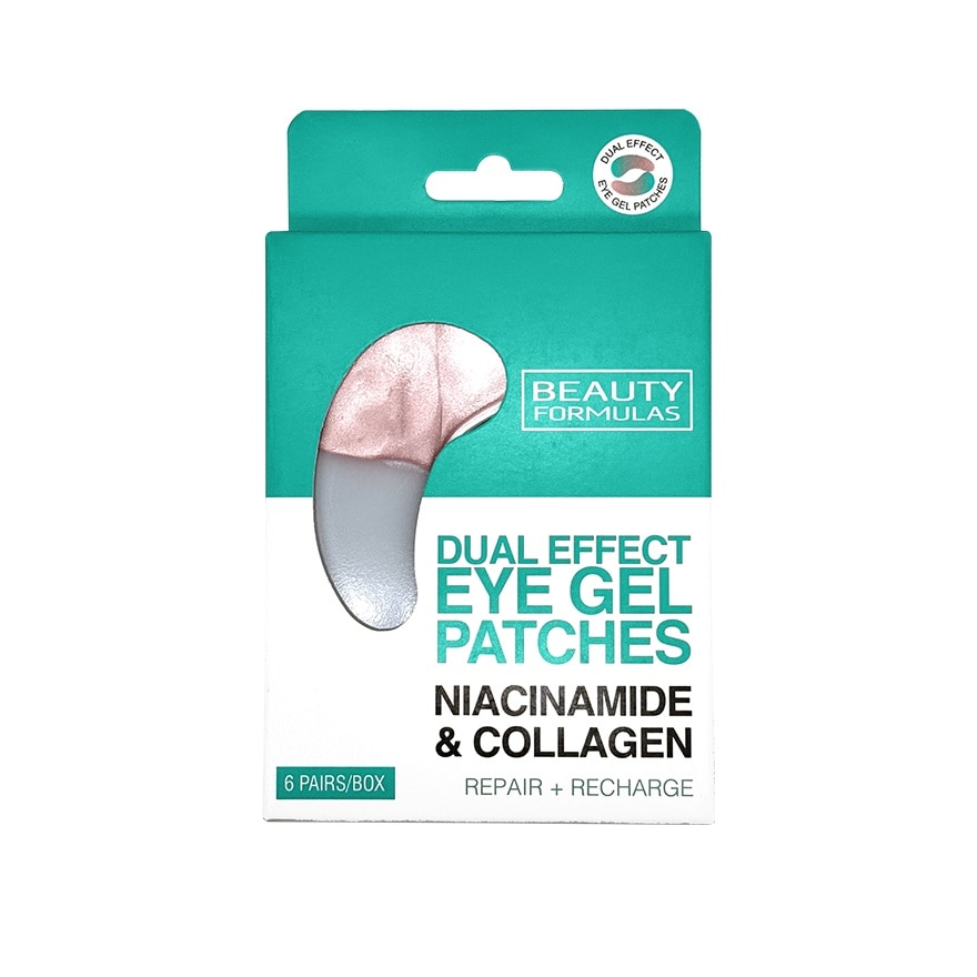 Dual Effect Eye Gel Patches (Niacinamide & Collagen) 6 pairs