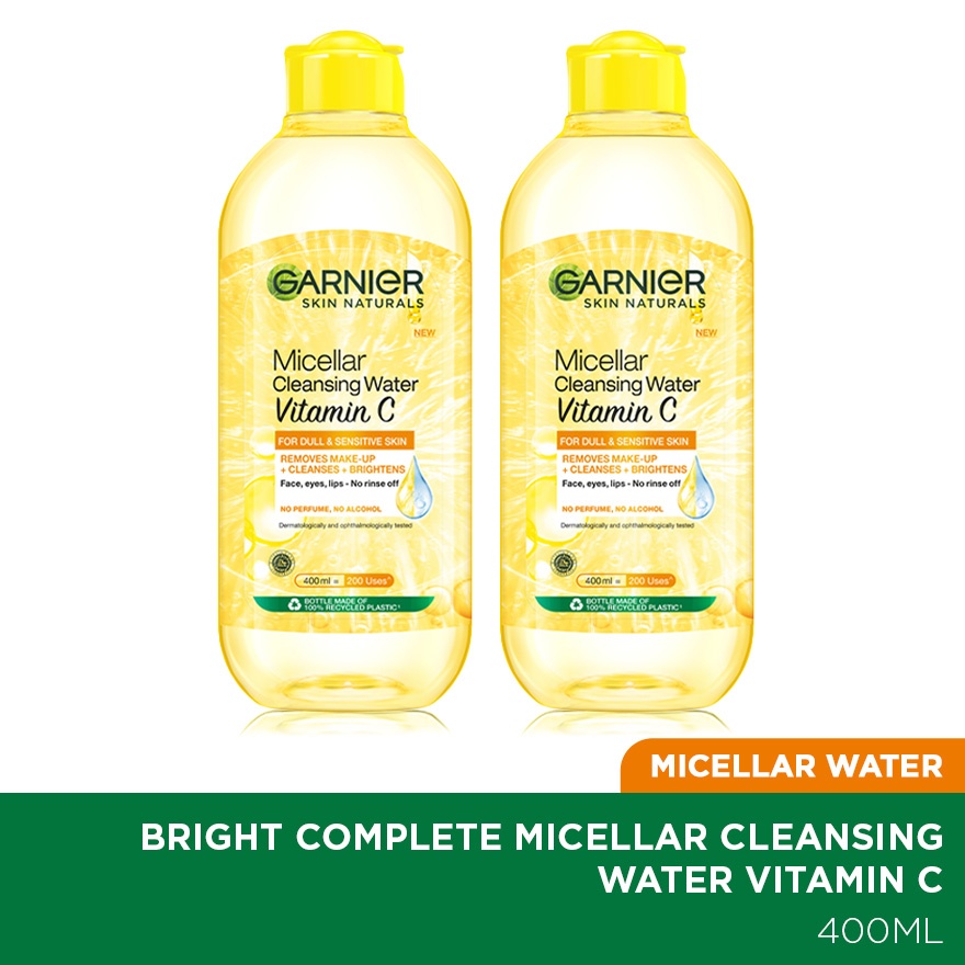 Micellar Water Brightening 400ml Twin Pack