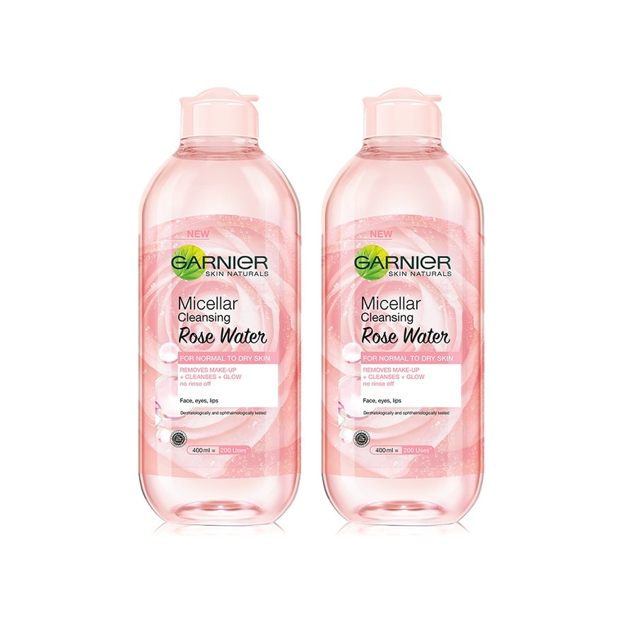 Micellar Water Rose 400ml Twin Pack
