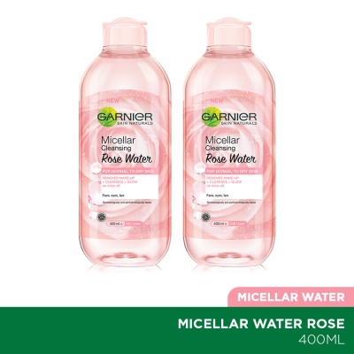 GARNIER - Micellar Water Rose 400ml Twin Pack image