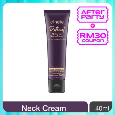 CLINELLE Retinol + Ceramide Neck Cream 40ml