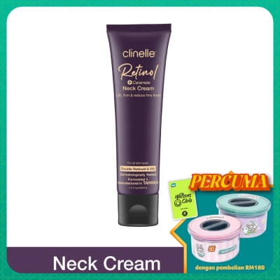 CLINELLE Retinol + Ceramide Neck Cream 40ml