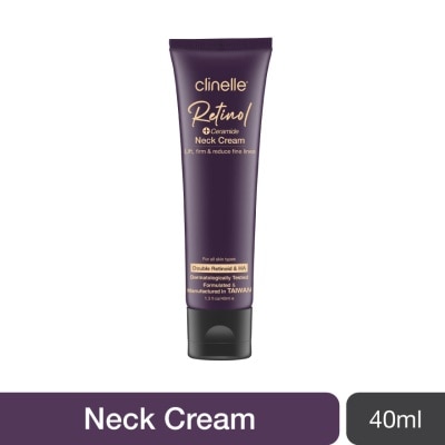 CLINELLE Retinol + Ceramide Neck Cream 40ml