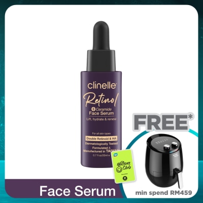CLINELLE Retinol + Ceramide Face Serum 20ml