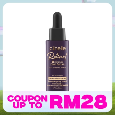 CLINELLE Retinol + Ceramide Face Serum 20ml