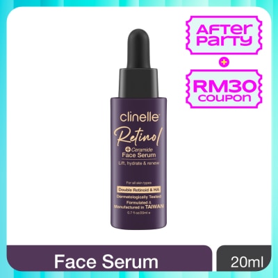 CLINELLE Retinol + Ceramide Face Serum 20ml