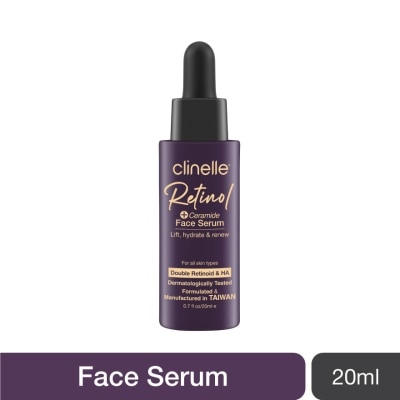 CLINELLE Retinol + Ceramide Face Serum 20ml