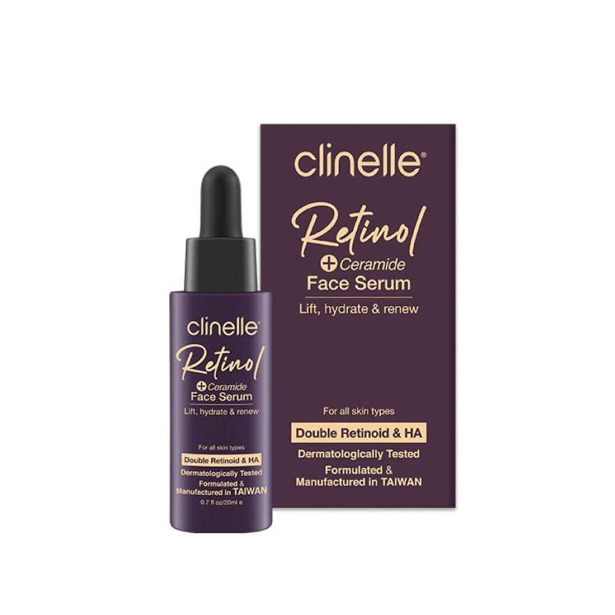 Retinol + Ceramide Face Serum 20ml