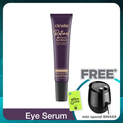 CLINELLE Retinol + Ceramide Eye Serum 15ml