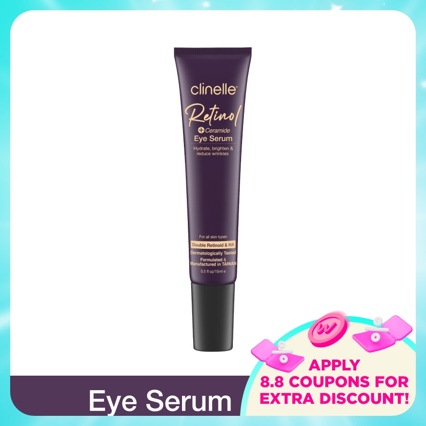 Retinol + Ceramide Eye Serum 15ml