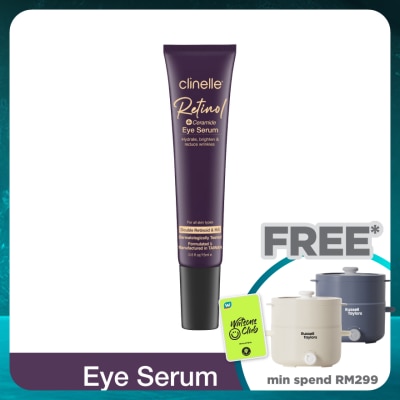 CLINELLE Retinol + Ceramide Eye Serum 15ml