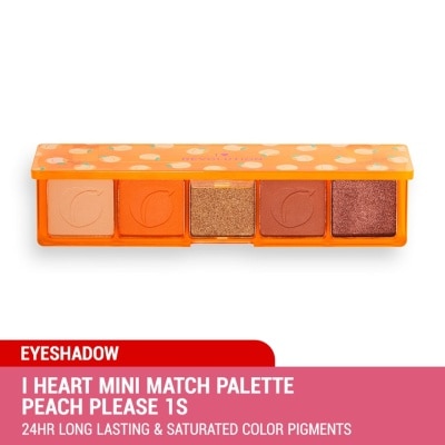 REVOLUTION I Heart Revolution Mini Match Palette Peach Please