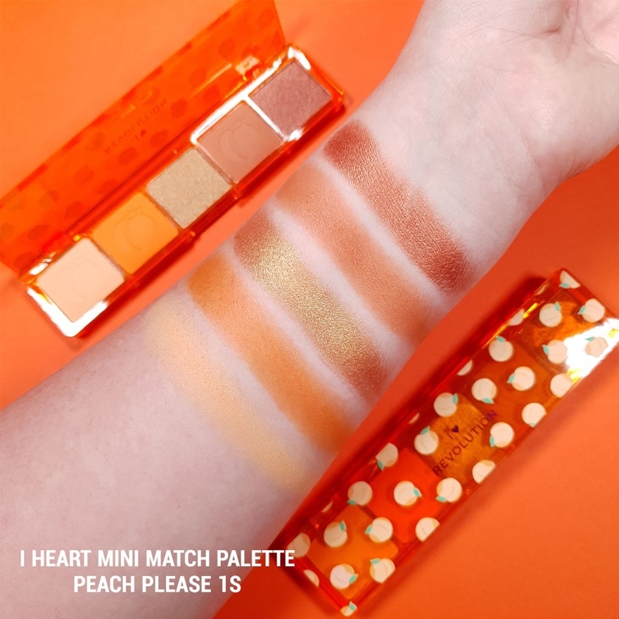 I Heart Revolution Mini Match Palette Peach Please