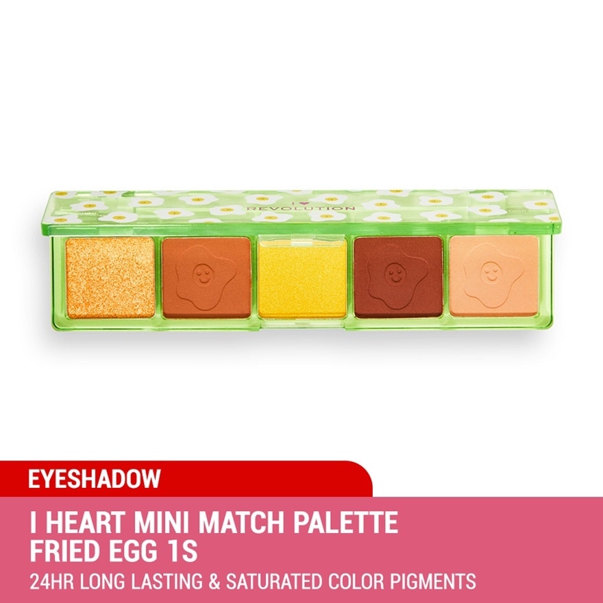 I Heart Revolution Mini Match Palettes Fried Egg