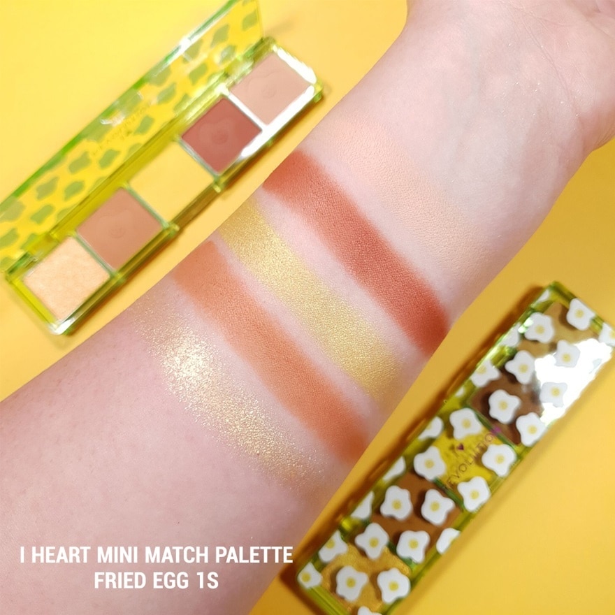 I Heart Revolution Mini Match Palettes Fried Egg