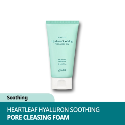 GOODAL - Houttuynia Cordata Hyaluron Soothing Pore Cleansing Foam 150ml