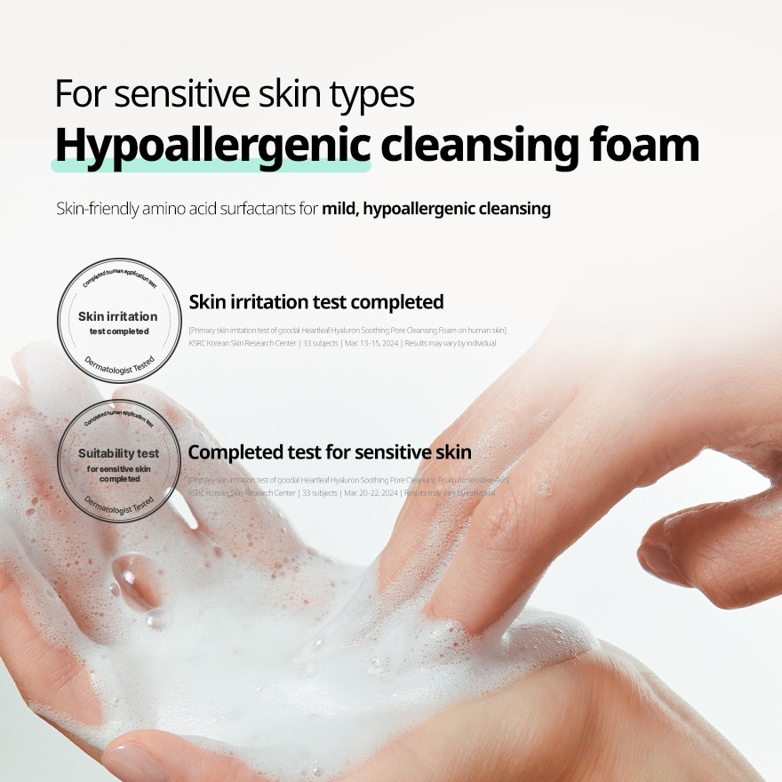 Houttuynia Cordata Hyaluron Soothing Pore Cleansing Foam 150ml