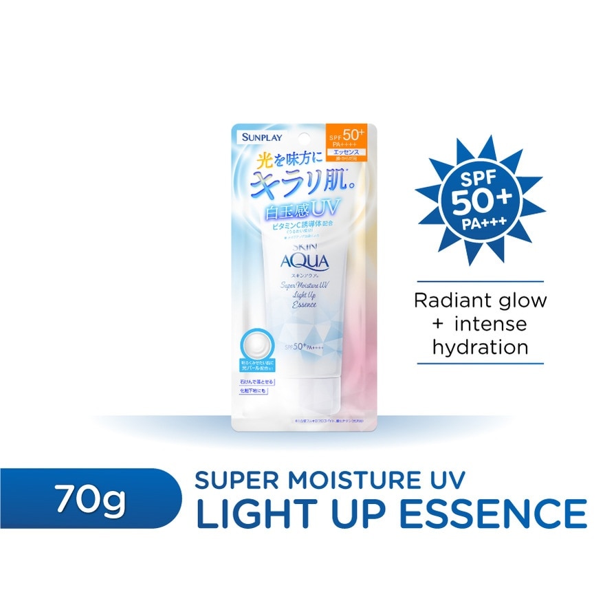 Skin Aqua Super Moisture Uv Light Up Essence SPF50+ PA++++ 70g