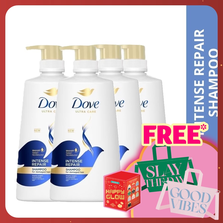 Intense Repair Damaged Hair Shampoo 680 ml X4