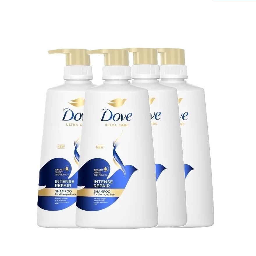 Intense Repair Damaged Hair Shampoo 680 ml X4